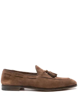 Tod's スエード ローファー | ブラウン | FARFETCH JP