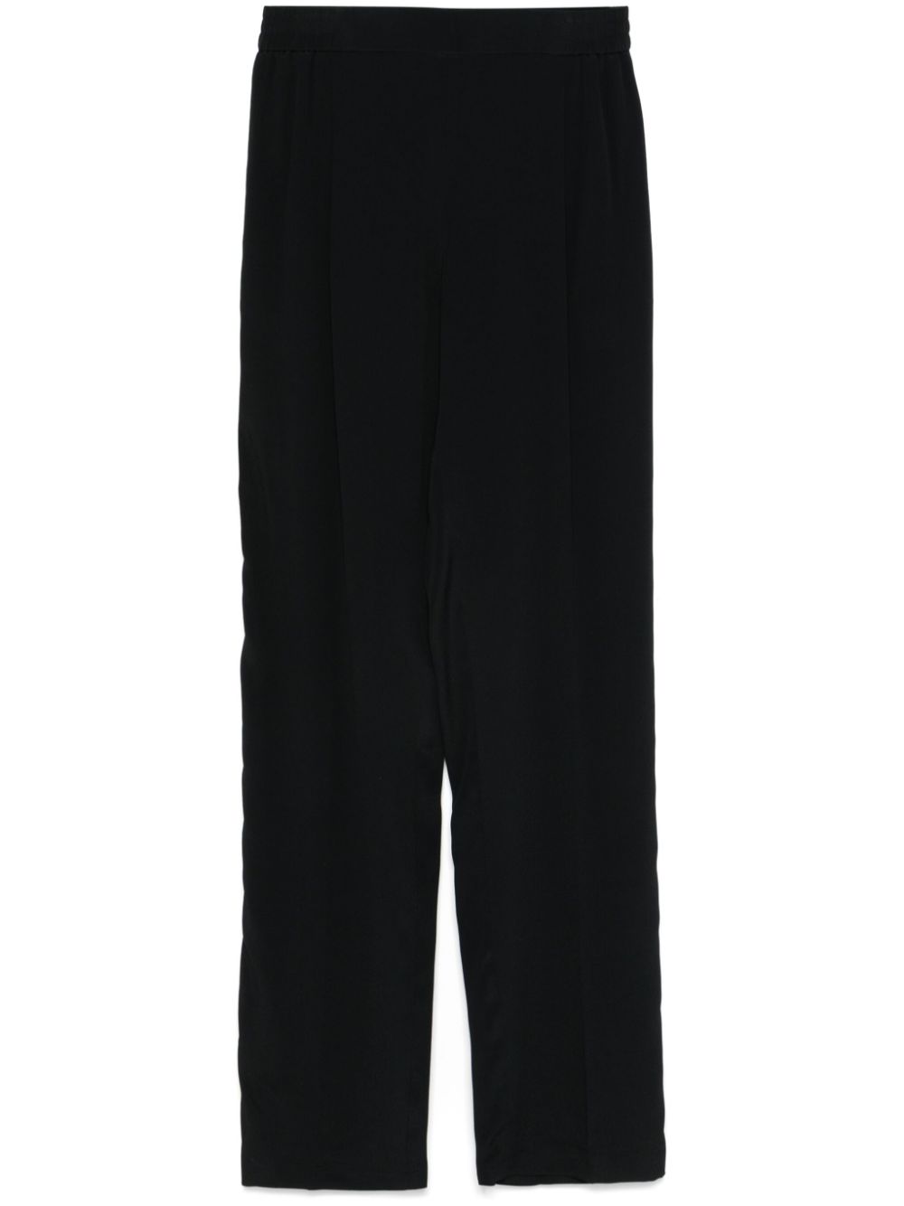 Nº21 pipe-trim detailed trousers – Black