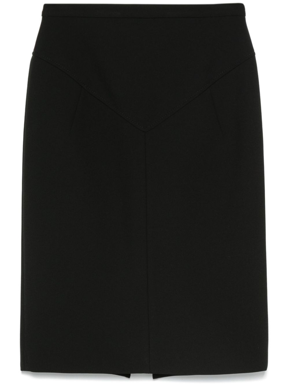 Nº21 panelled mini skirt – Black