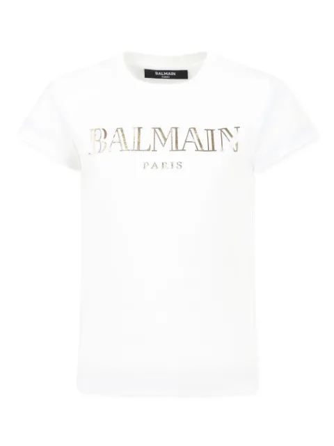 Balmain Kids Camiseta com estampa de logo