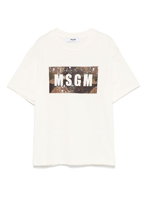 MSGM Kids msgm kids S5MSJBTH036013 avorio 100%cotone