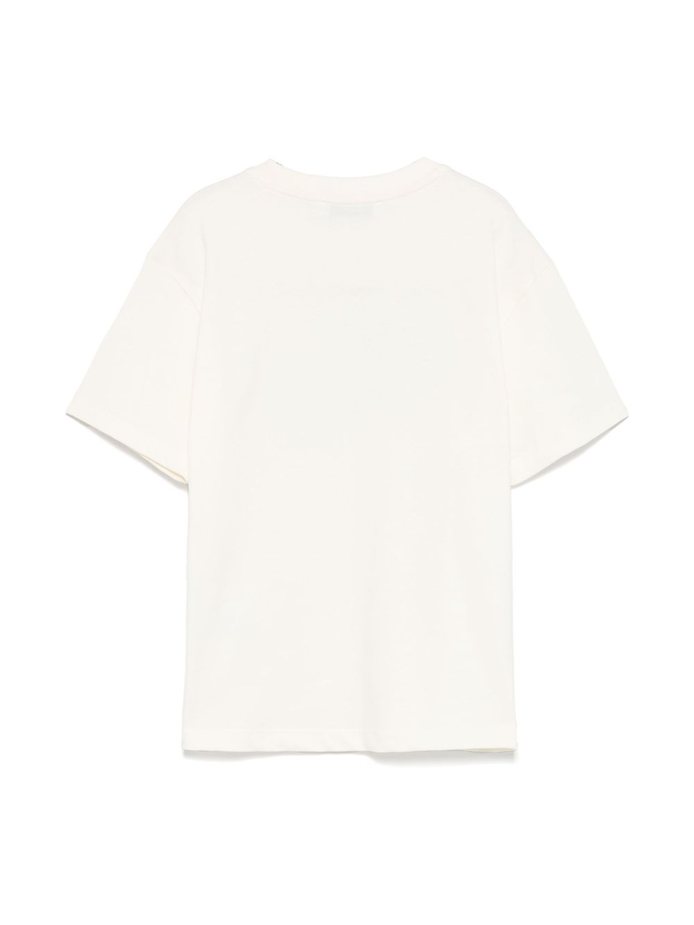 MSGM Kids T-shirt met logoprint - Beige