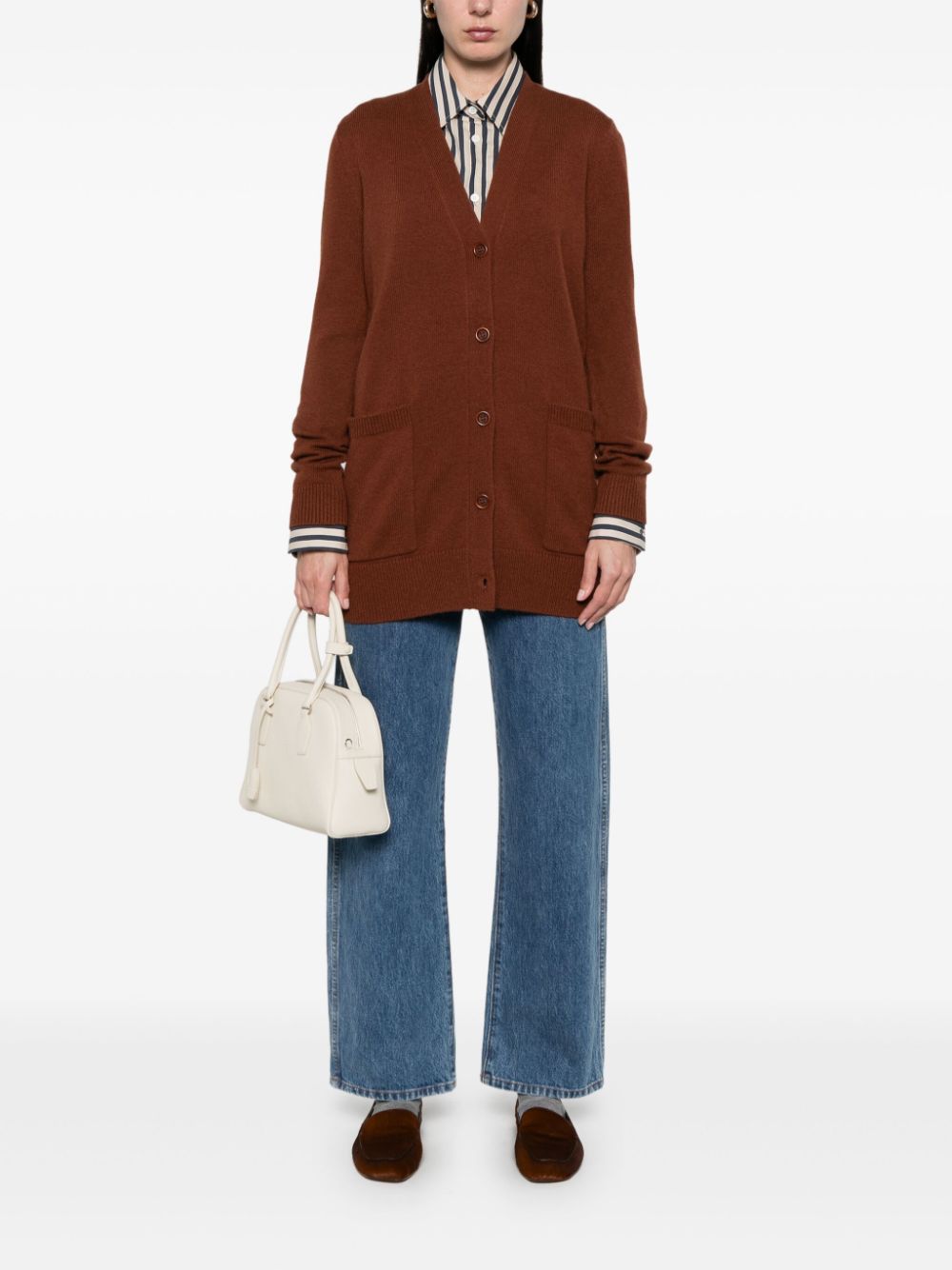 Max Mara Villar cardigan - Bruin