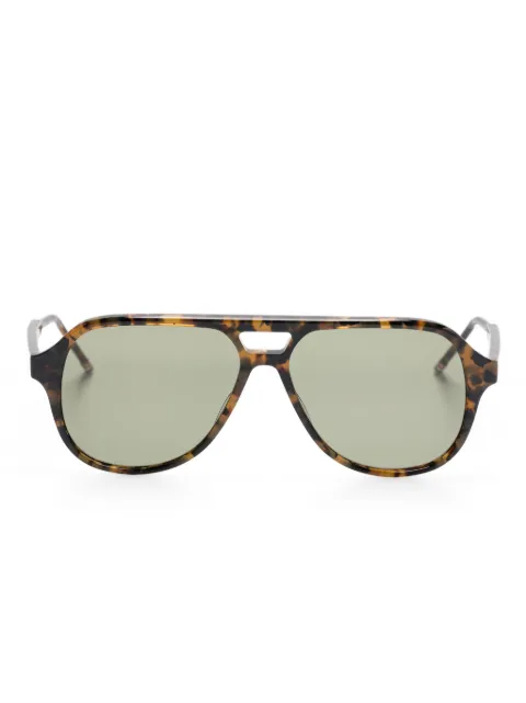 Thom Browne Eyewear tortoiseshell-effect sunglasses