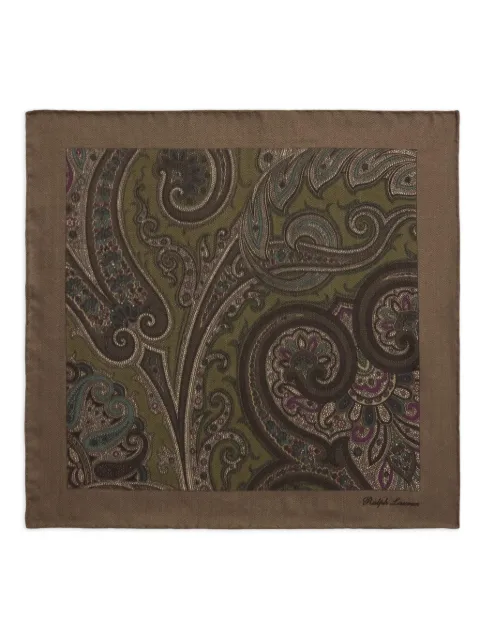 Ralph Lauren Purple Label mascada con estampado de cachemira