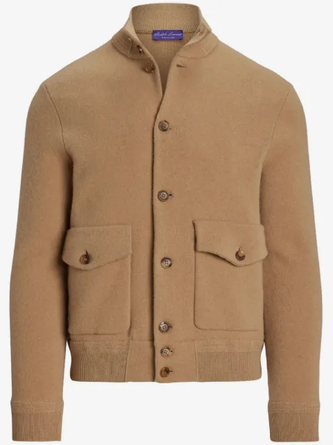 Ralph Lauren Purple Label high-neck cardigan