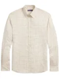 Ralph Lauren Purple Label checked shirt - Neutrals
