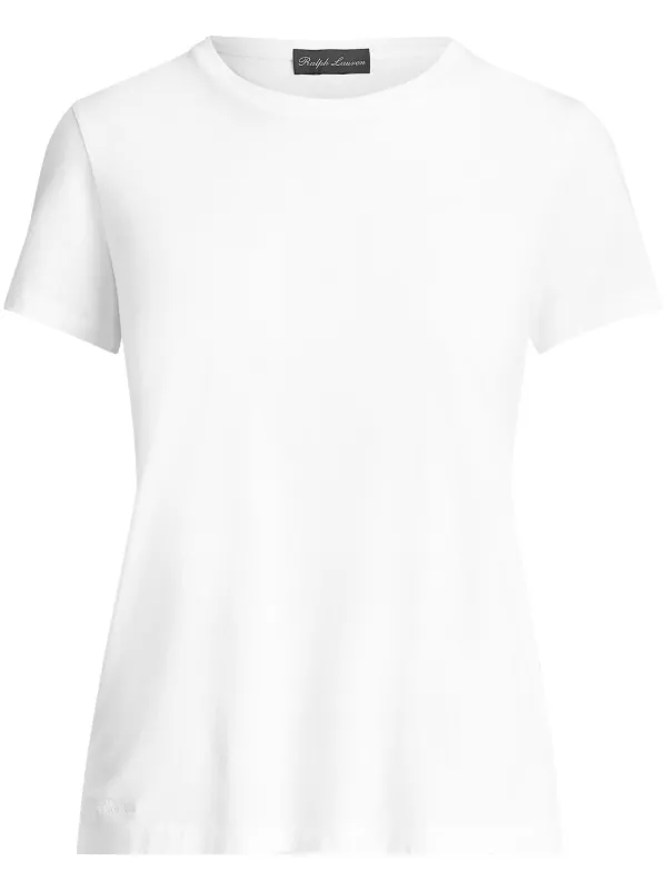 Ralph Lauren Collection Cotton T-shirt in White