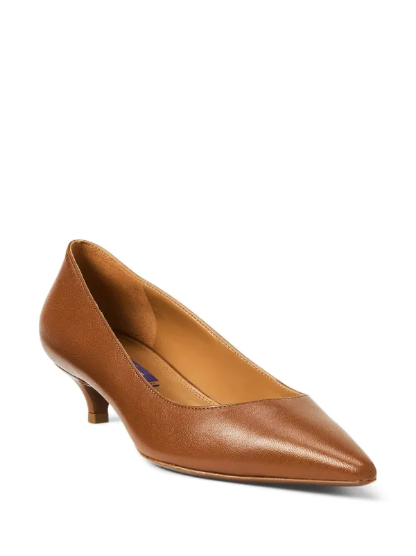 Ralph Lauren Collection Adrienne Pumps | Brown | FARFETCH