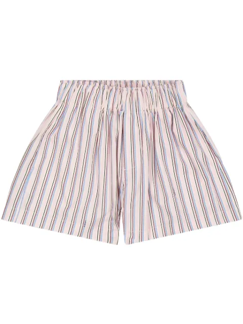 Laneus shorts anchos a rayas