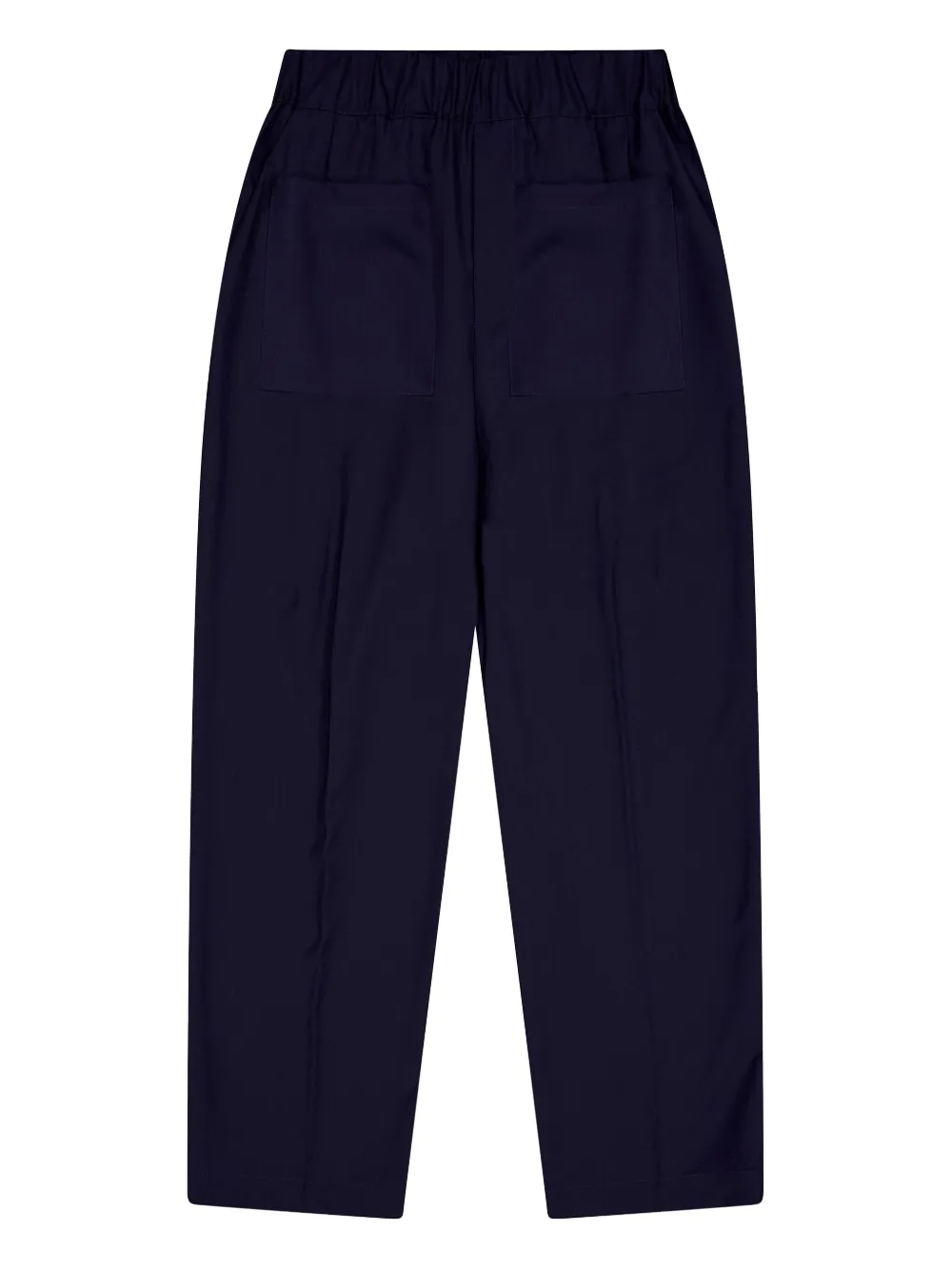 Laneus Broek met wijde pijpen - Blauw