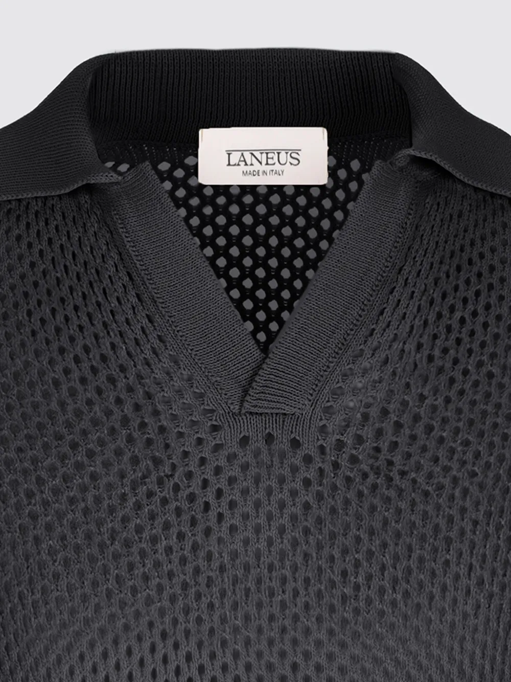 Laneus Poloshirt Zwart