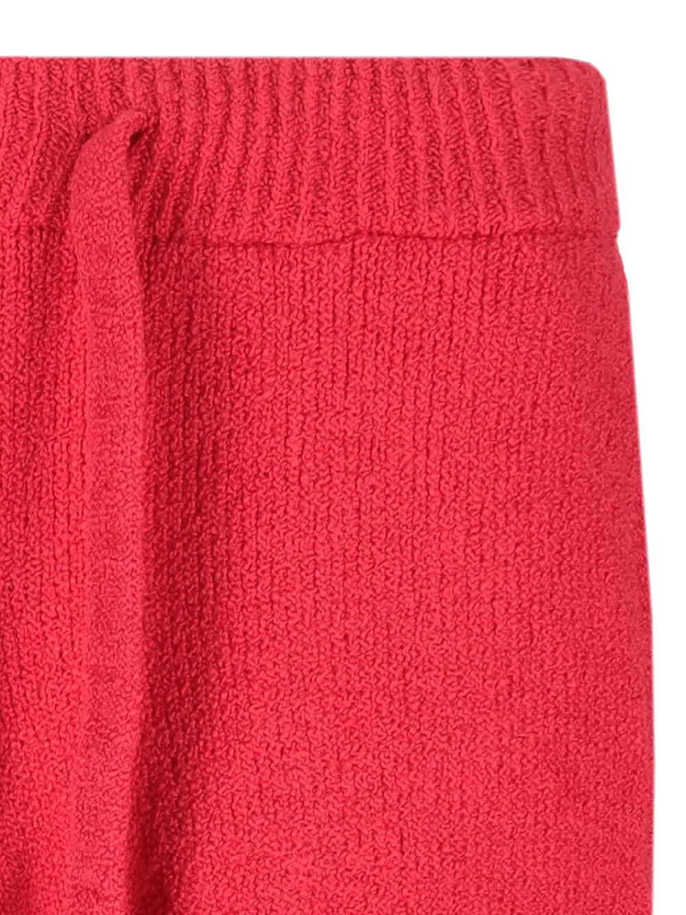 Laneus Katoenen shorts Rood