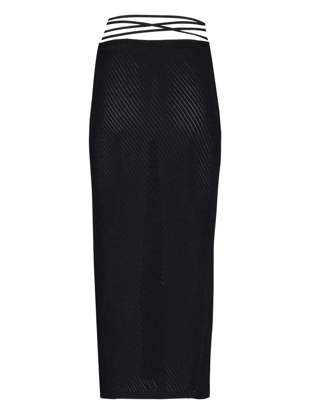 Laneus pointelle-knit maxi skirt | High-Waisted Skirts | Image 2