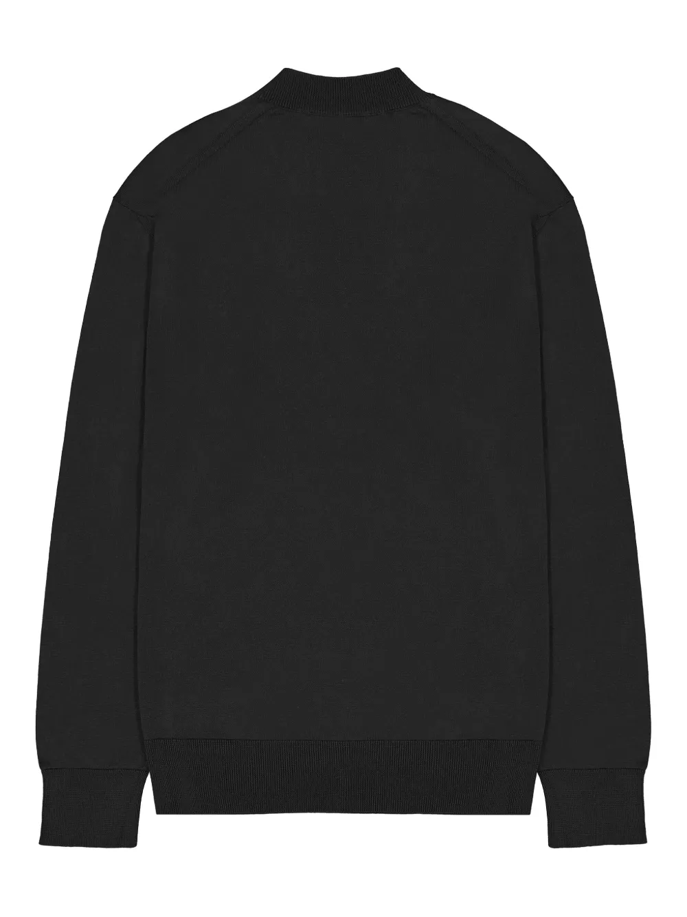 Laneus Sweater met ronde hals - Zwart