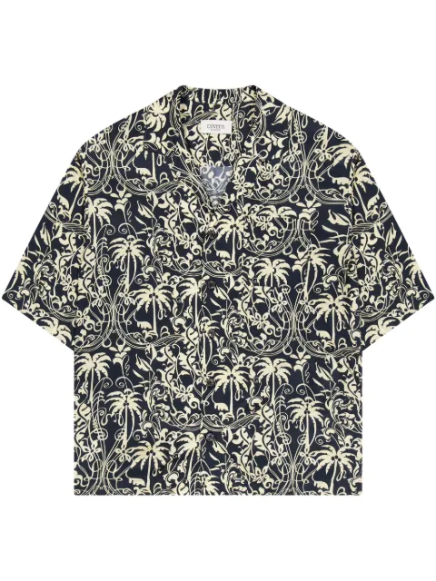 Laneus camisa de bowling Boxy