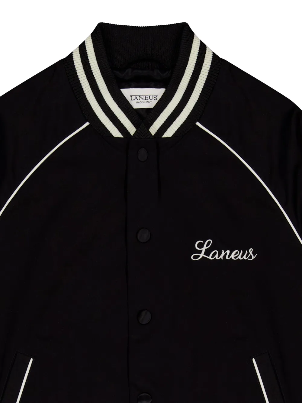 Laneus Shiny bomberjack Zwart
