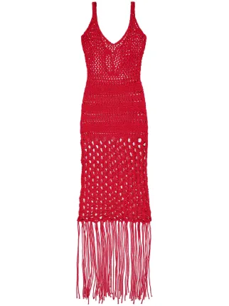 slim fit dress slacks Festival Flower Dip Dyed Handmade Crochet Dress  Honeywood