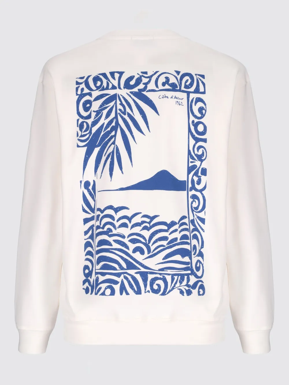 Laneus Sweater met logoprint Wit