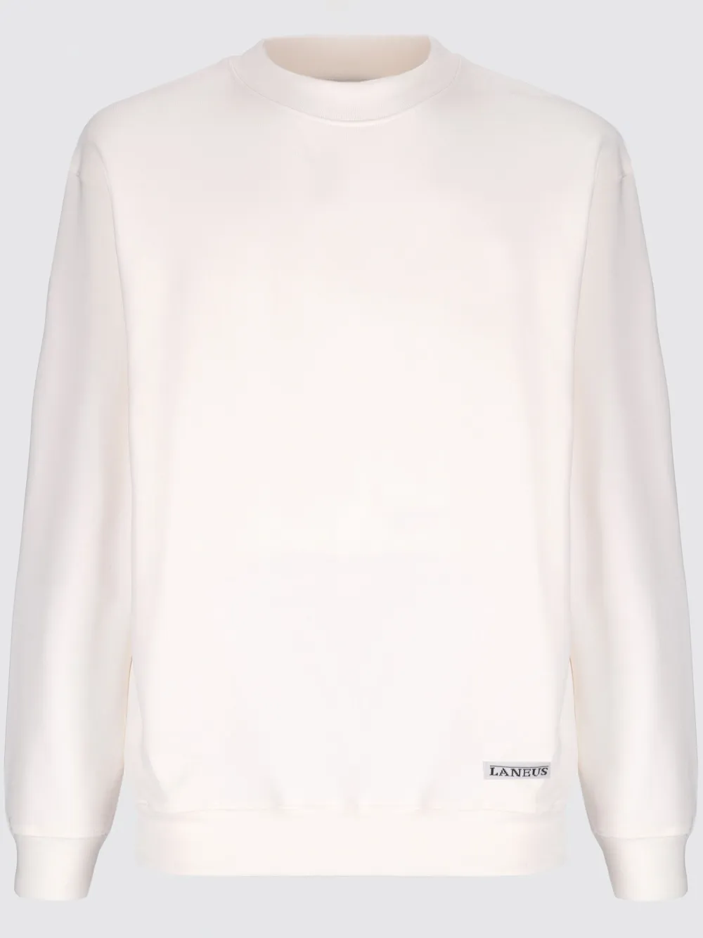 Laneus Logo-print Sweatshirt In White
