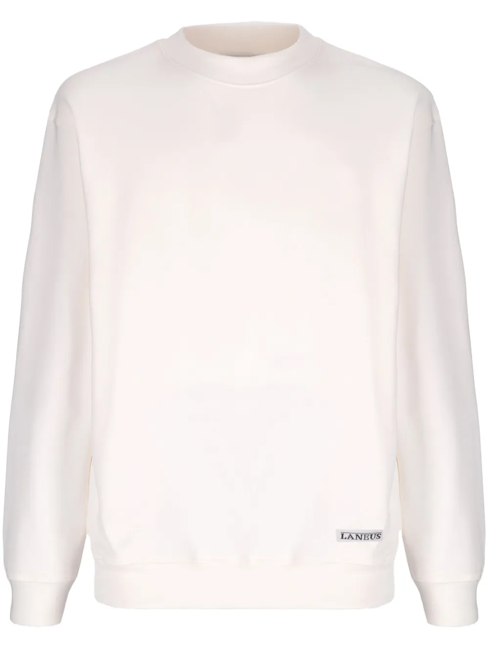 Laneus Sweater met logoprint Wit