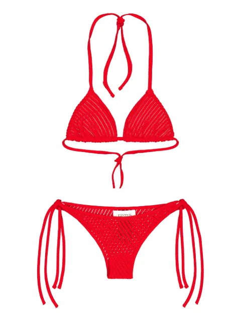 Laneus bikini tejido