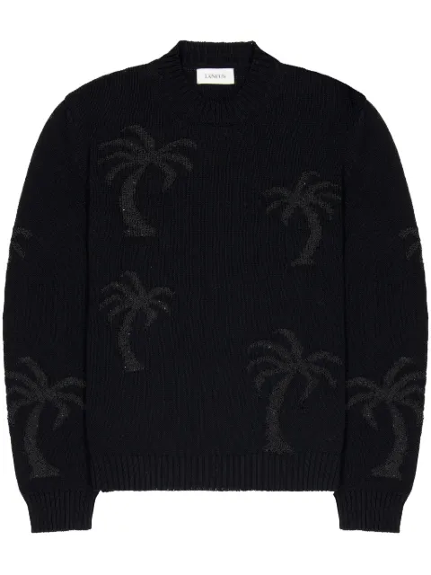 Laneus jacquard sweater