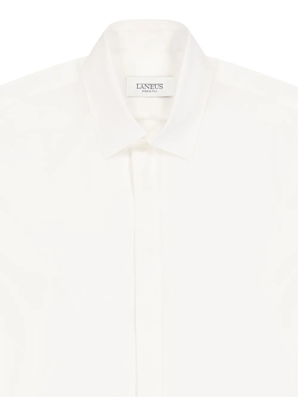 Shop Laneus Poplin Shirt In Neutrals