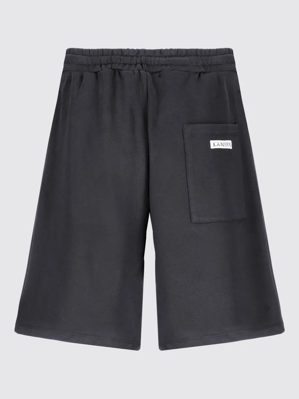 Laneus Katoenen joggingshorts Zwart