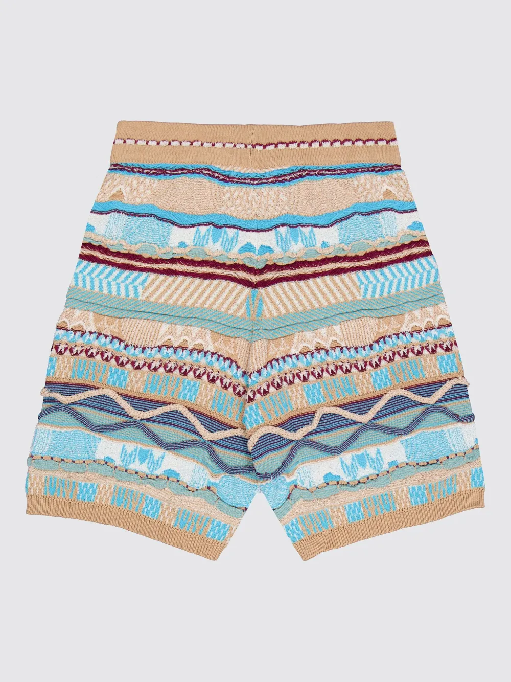 Laneus jacquard shorts - Beige