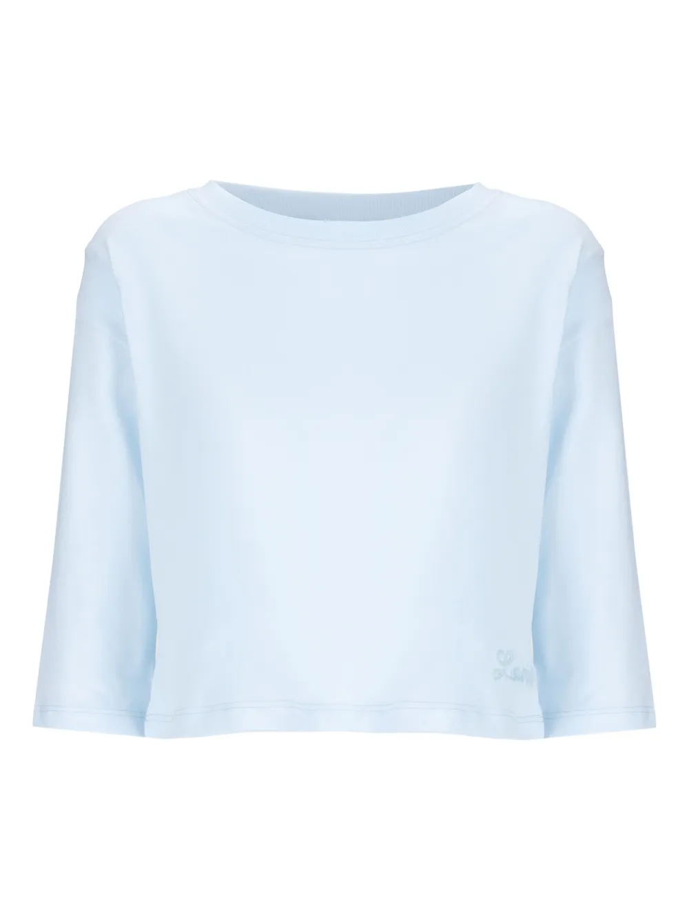 Laneus cropped T-shirt | Blue | Image 1