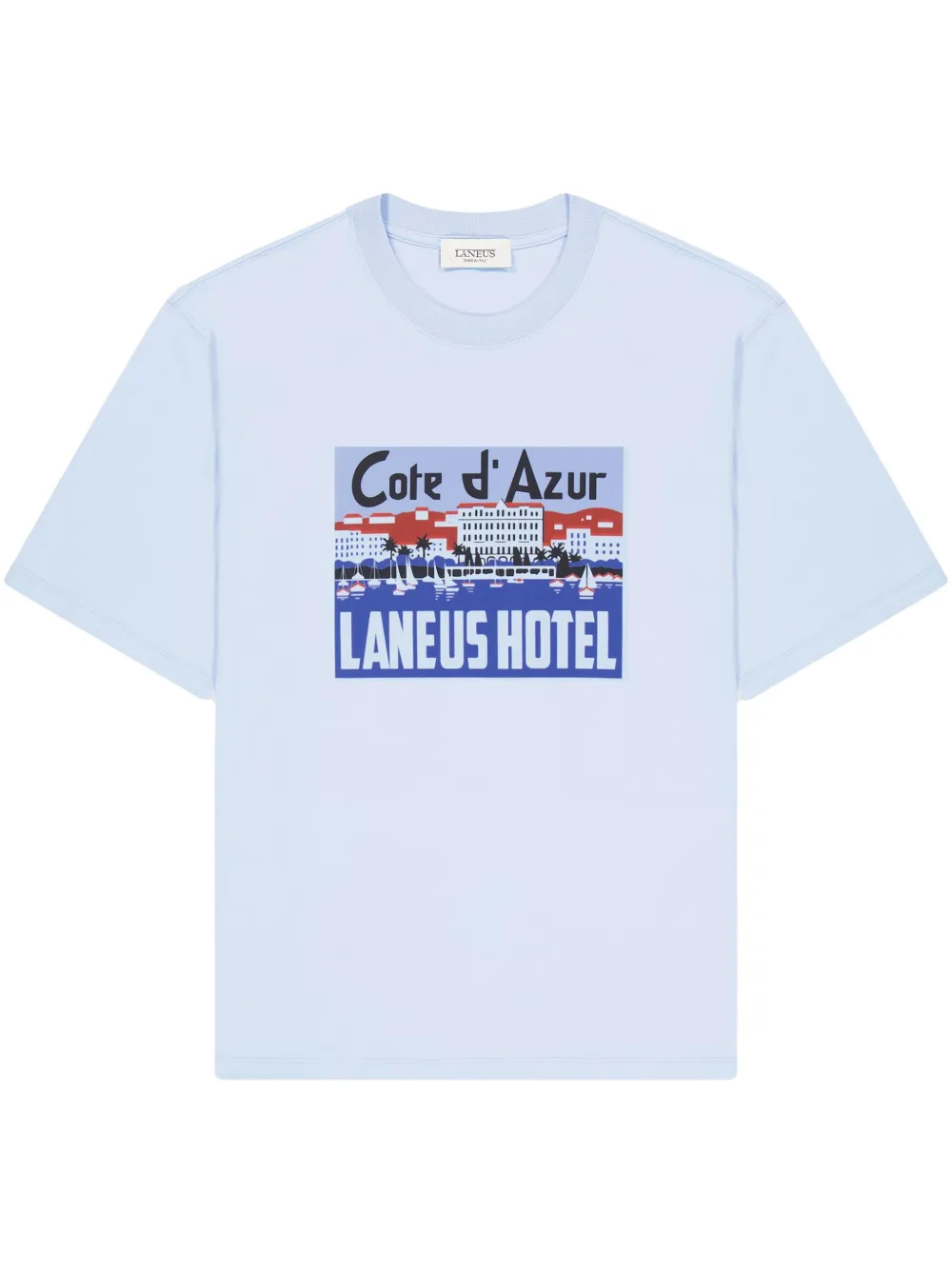 Laneus グラフィック Tシャツ - ブルー Laneus グラフィック Tシャツ - ブルー
