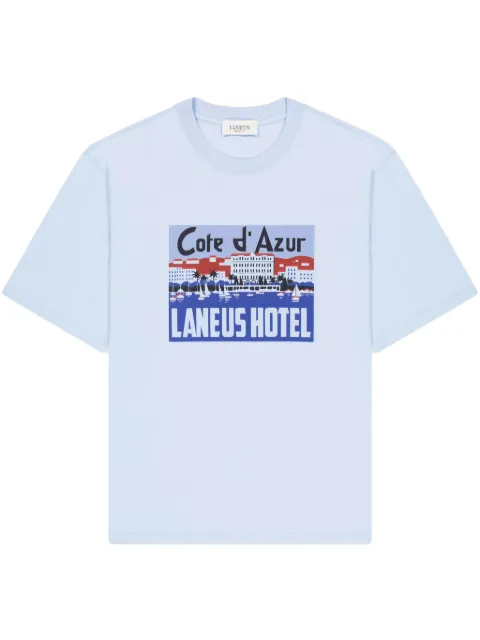 Laneus graphic-print T-shirt