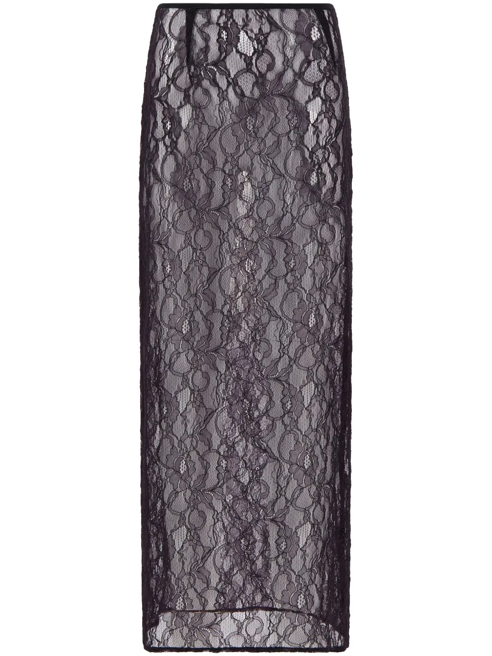 Laneus falda midi Chantilly | negro | Image 1