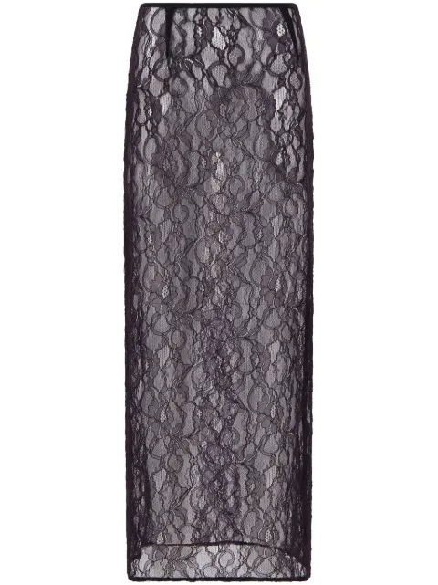Laneus falda midi Chantilly