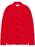 Laneus knitted cardigan - Red