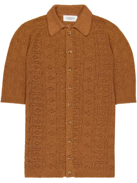Laneus knitted shirt