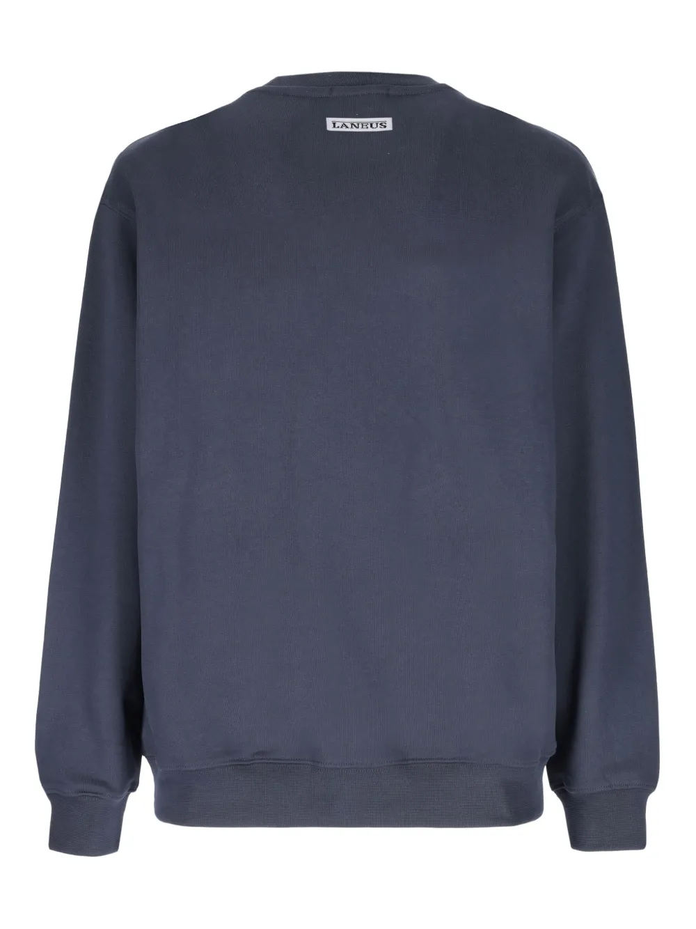 Laneus Sweater met geborduurd logo - Blauw