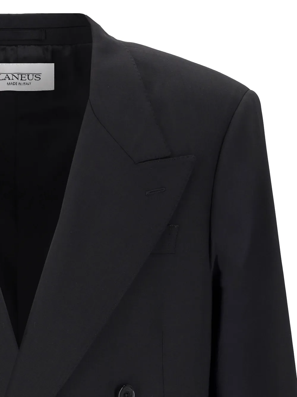 Laneus Blazer met dubbele rij knopen Zwart