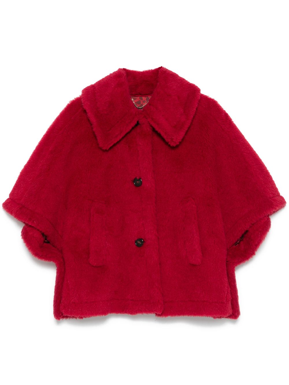 Max Mara Tenebre cape - Red