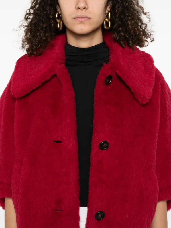 Max Mara Tenebre Cape | Red | FARFETCH