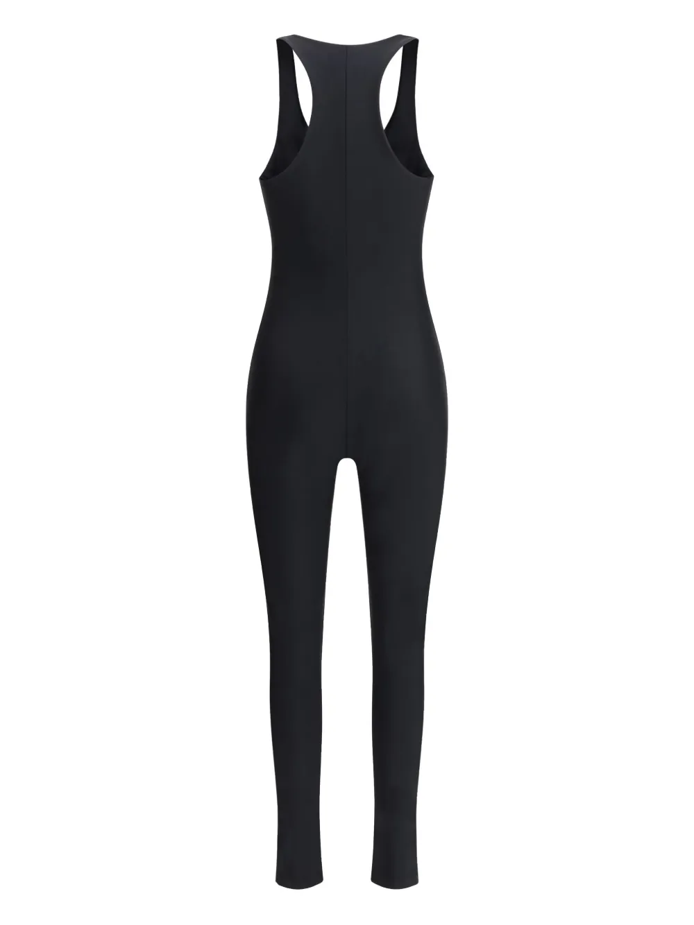 THE ANDAMANE racerback jumpsuit - Zwart