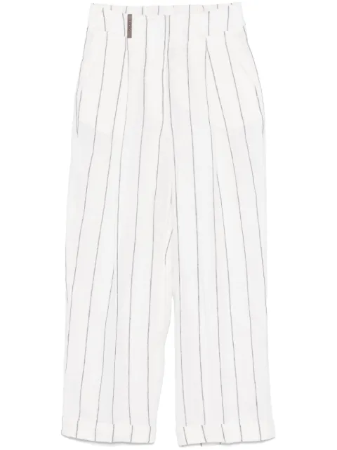 Peserico striped trousers