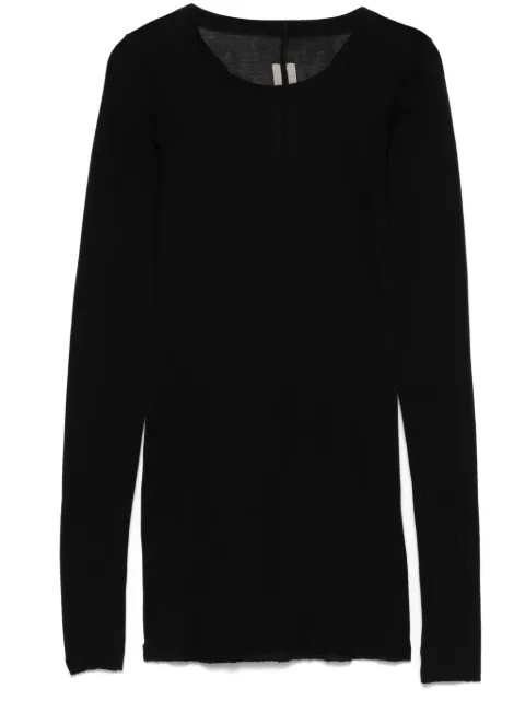 Rick Owens fine-ribbed long-sleeve T-shirt