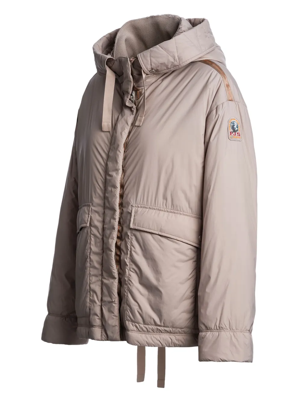 Shop Parajumpers Puffer Jacket In Neutrals