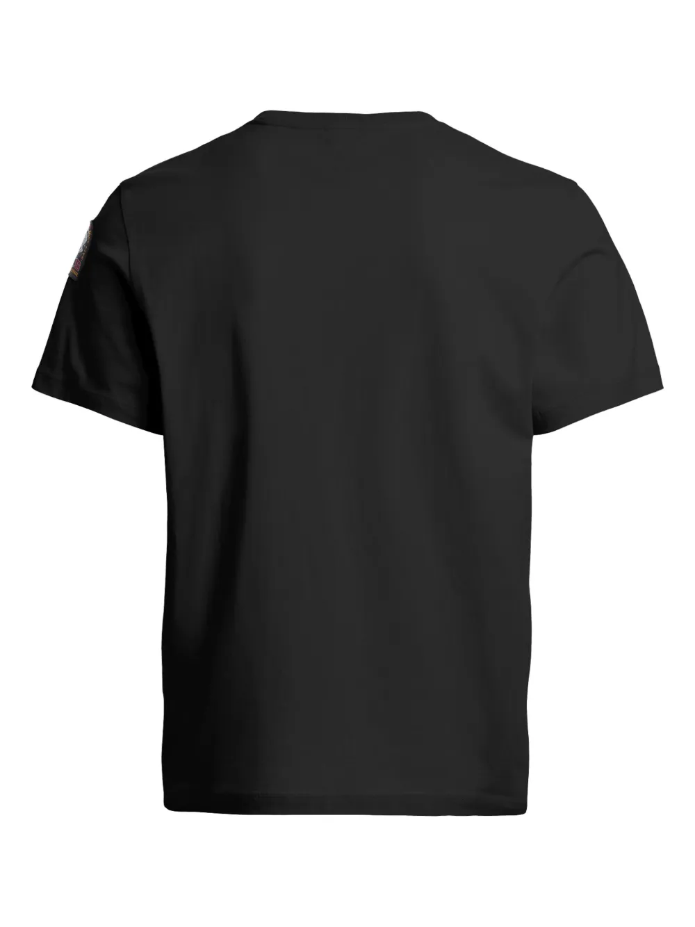 Parajumpers logo-patch cotton T-shirt - Zwart