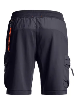ハーフ・ショートパンツ PARAJUMPERS Men Shorts PMPARO13 541 Black MITCH