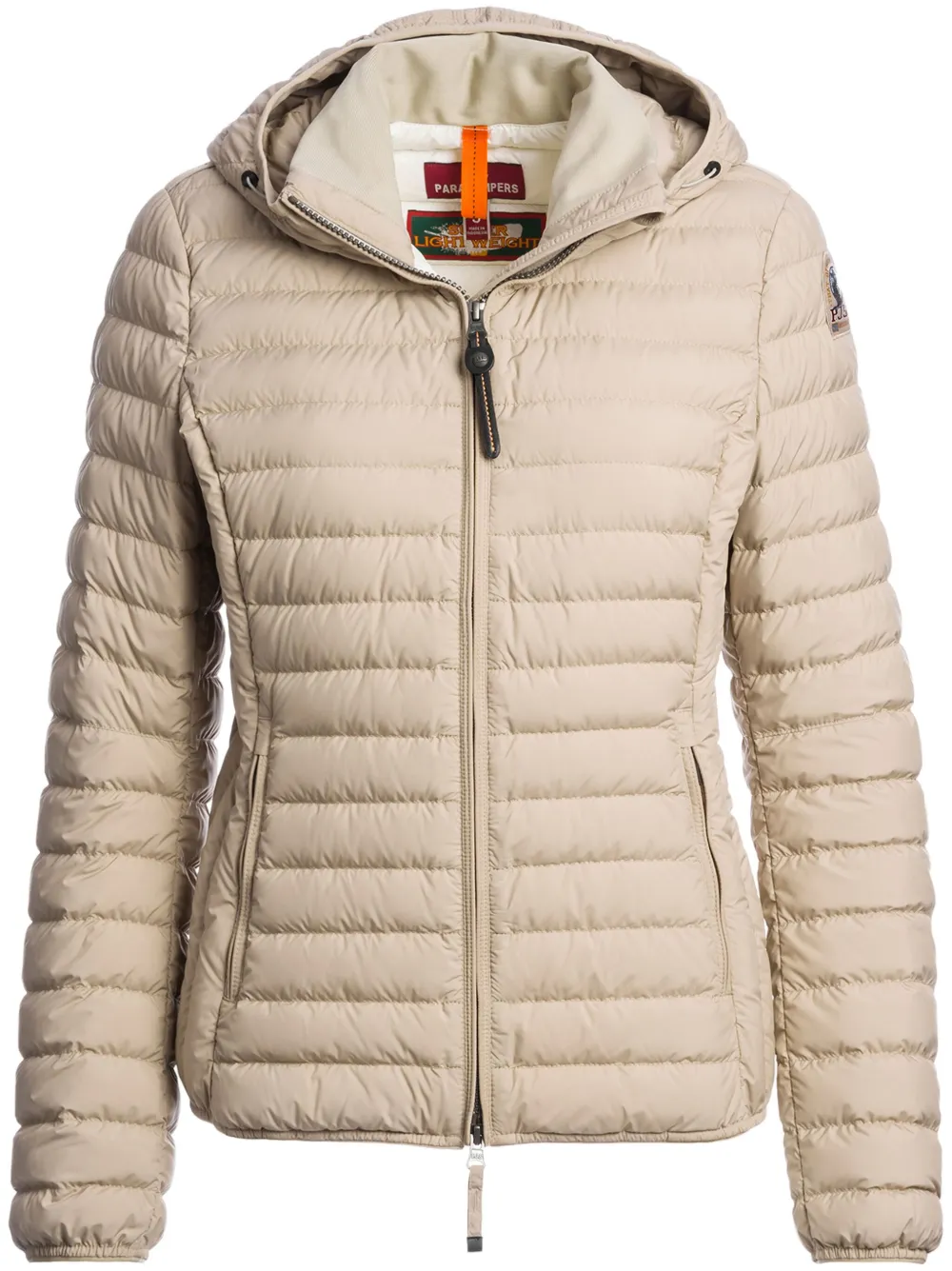 Parajumpers Donsjack met capuchon Beige