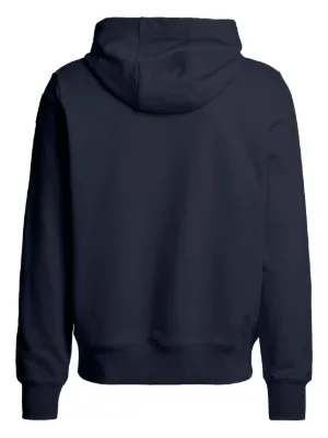パーカー・フーディ PARAJUMPERS Men Hoodies PMFLCQ01 0316 Blue Parajumpers Men's Bernard Hooded Jacket - Cole Sport