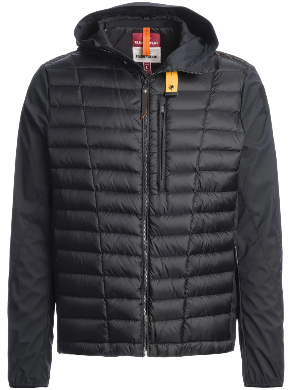 hooded down jacket